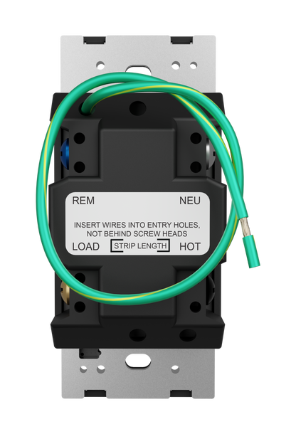 Crestron HZ2-SWEX-A ENGRAVED - Horizon® 2 In-Wall Switch with infiNET EX® Wireless Communication, 120 VAC, Custom Engraved, Almond