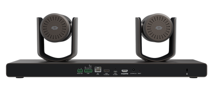 Crestron IV-CAM-I12D-B - Crestron 1 Beyond i12D Intelligent 4K Dual Camera Speaker Tracking Solution, 12x Optical Zoom, Moon Gray