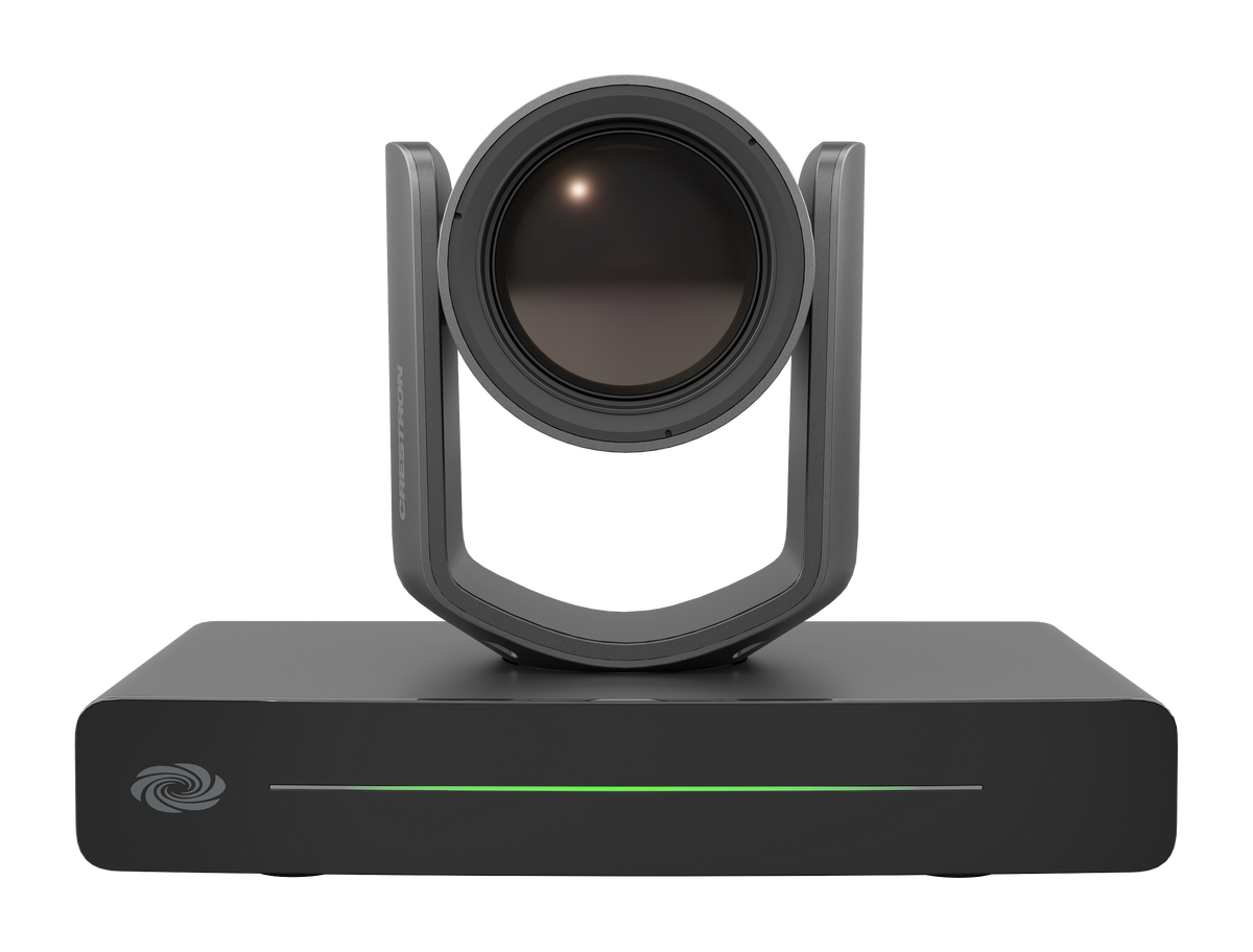 Crestron IV-CAM-P12-B - Crestron 1 Beyond p12 PTZ Camera, 12x Optical Zoom, Moon Gray