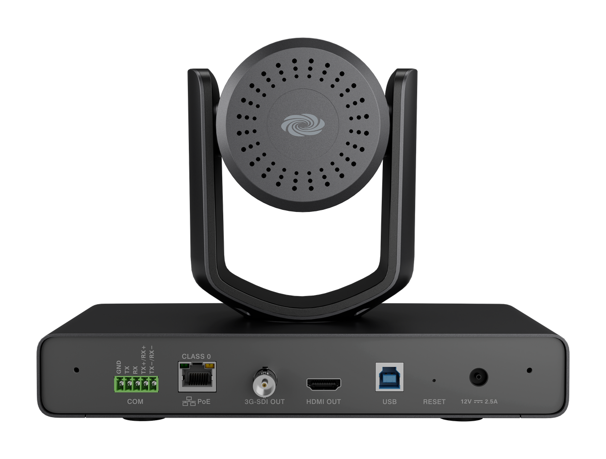 Crestron IV-CAM-P20-GV-B - Crestron 1 Beyond p20 PTZ Camera, 20x Optical Zoom, Moon Gray, Government Version