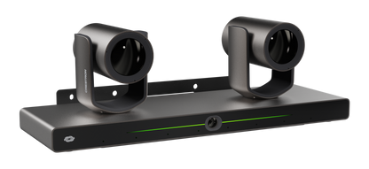 Crestron IV-CAM-I12D-B - Crestron 1 Beyond i12D Intelligent 4K Dual Camera Speaker Tracking Solution, 12x Optical Zoom, Moon Gray