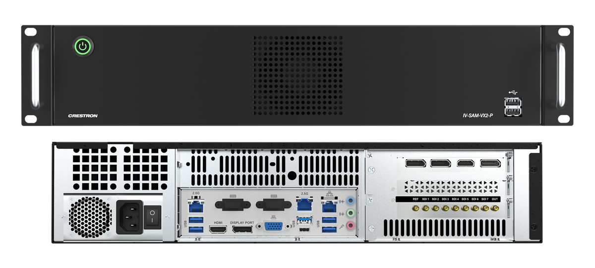 Crestron IV-SAM-VX2-P - Automate VX Pro System Series 2 Voice-Activated, Multi-Camera Switching Solution