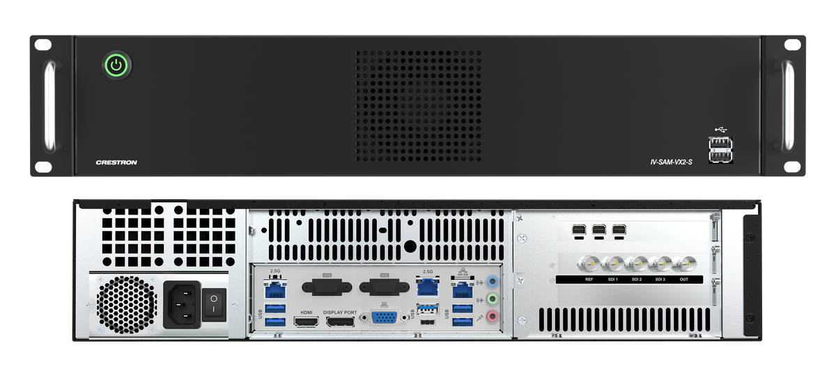 Crestron IV-SAM-VX2-S - Automate VX System Series 2 Voice-Activated, Multi-Camera Switching Solution