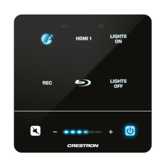 Crestron MPB4-201-B - 4-Series® Media Presentation Button Panel 201