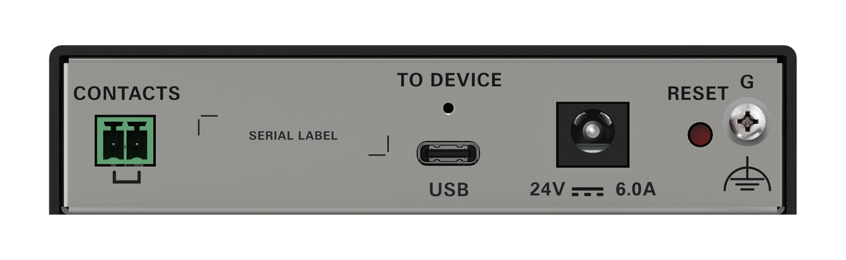 Crestron PSU-MIDSPAN-USB-1-C KIT - Single Channel Midspan USB Power Injector with Cables