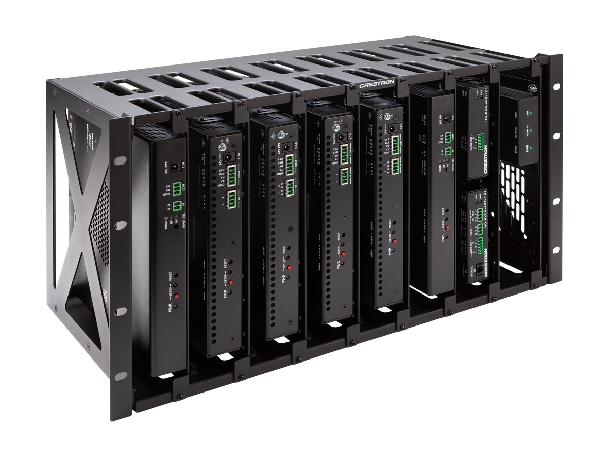 Crestron RMK-6U-8V - Rack Mount Kit for 8 Room Box Endpoints, 6RU