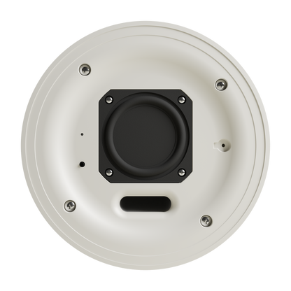 Crestron SAROS DM-NAX-IC4A-W - Saros® 3 in. Active Full-Range In-Ceiling PoE+ Speaker with DM NAX® Audio-over-IP Support, White, Textured