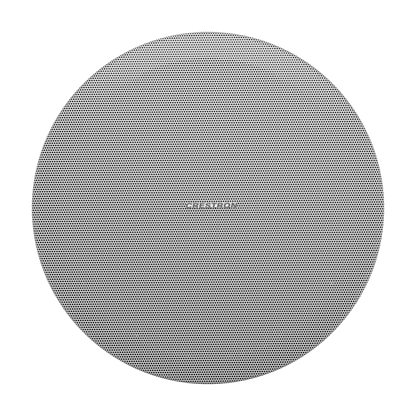 Crestron SAROS IC6ULPT-W-T-EACH+ - Saros® 6 in. Ultra Low Profile 2-Way In-Ceiling Speaker, White Textured, Single (must be ordered in multiples of 2)