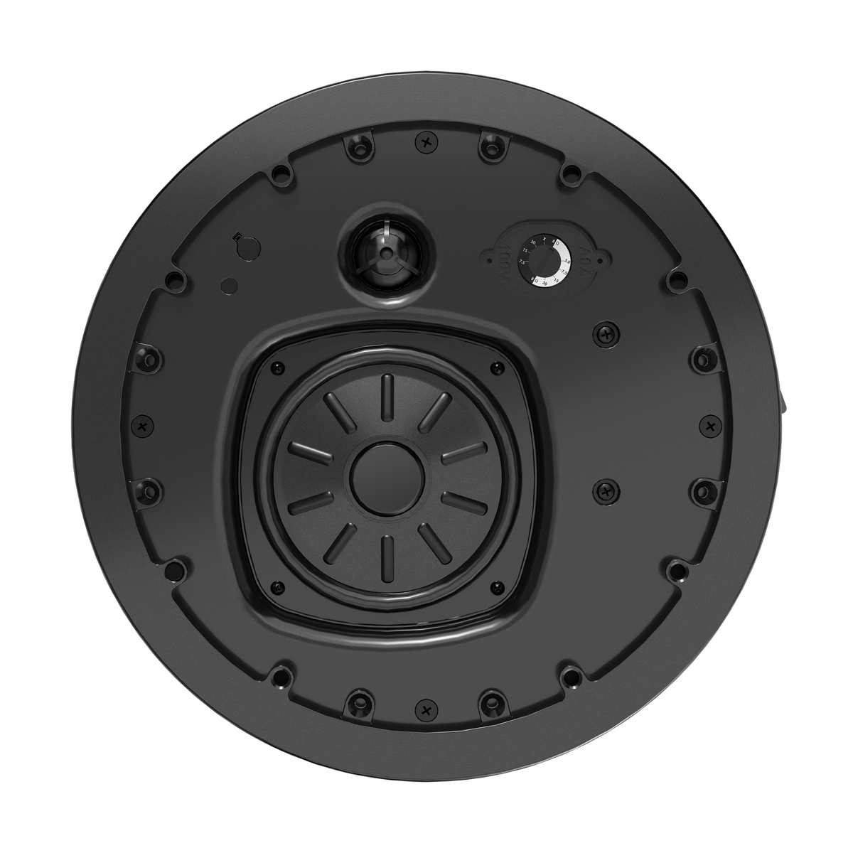 Crestron SAROS IC6ULPT-W-T-EACH+ - Saros® 6 in. Ultra Low Profile 2-Way In-Ceiling Speaker, White Textured, Single (must be ordered in multiples of 2)