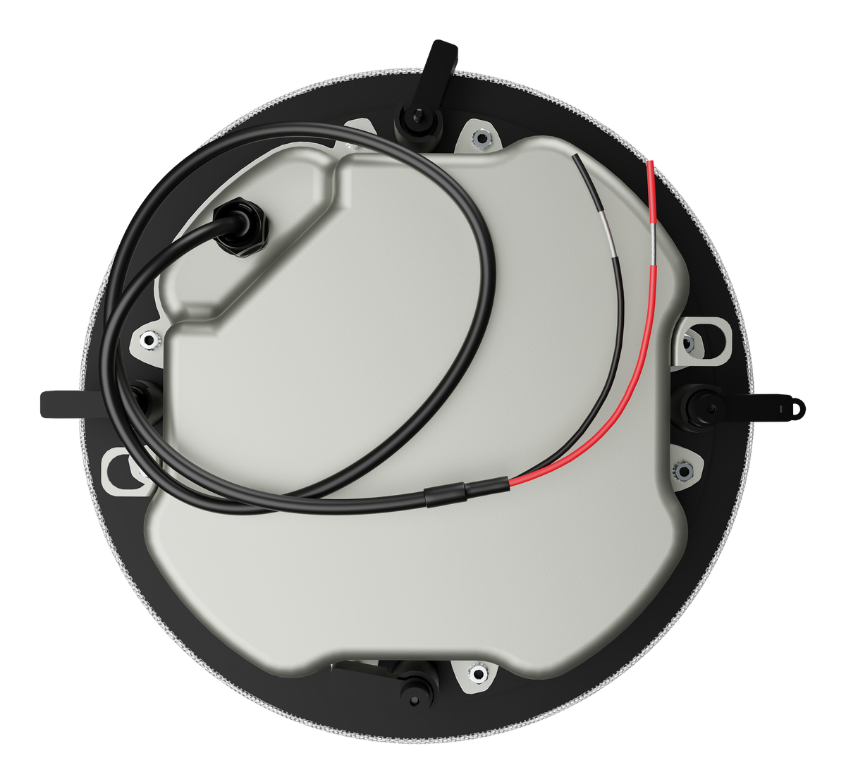 Crestron SAROS IC6ULPT-W-T-EACH+ - Saros® 6 in. Ultra Low Profile 2-Way In-Ceiling Speaker, White Textured, Single (must be ordered in multiples of 2)