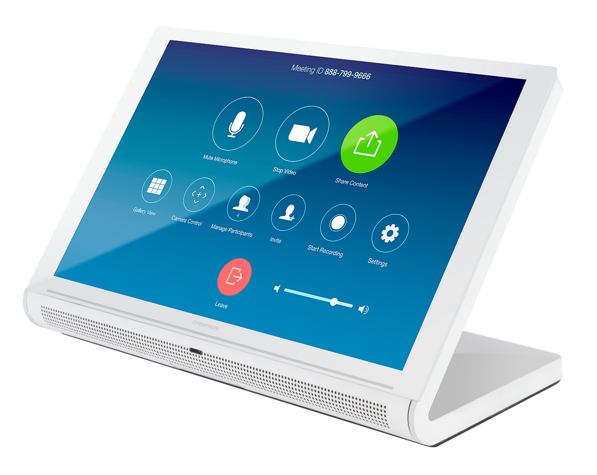 Crestron TS-1070-W-S - 10.1 in. Tabletop Touch Screen, White Smooth