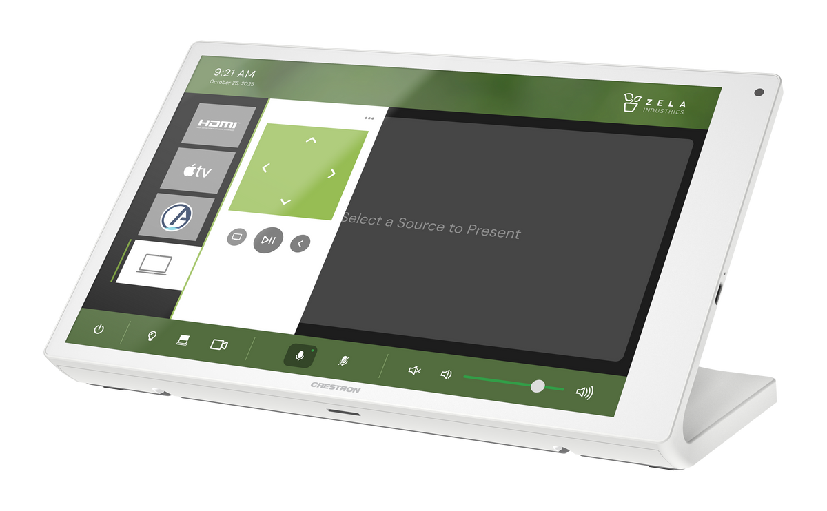 Crestron TS-1080-W - 10.1 in. Tabletop Touch Screen, White