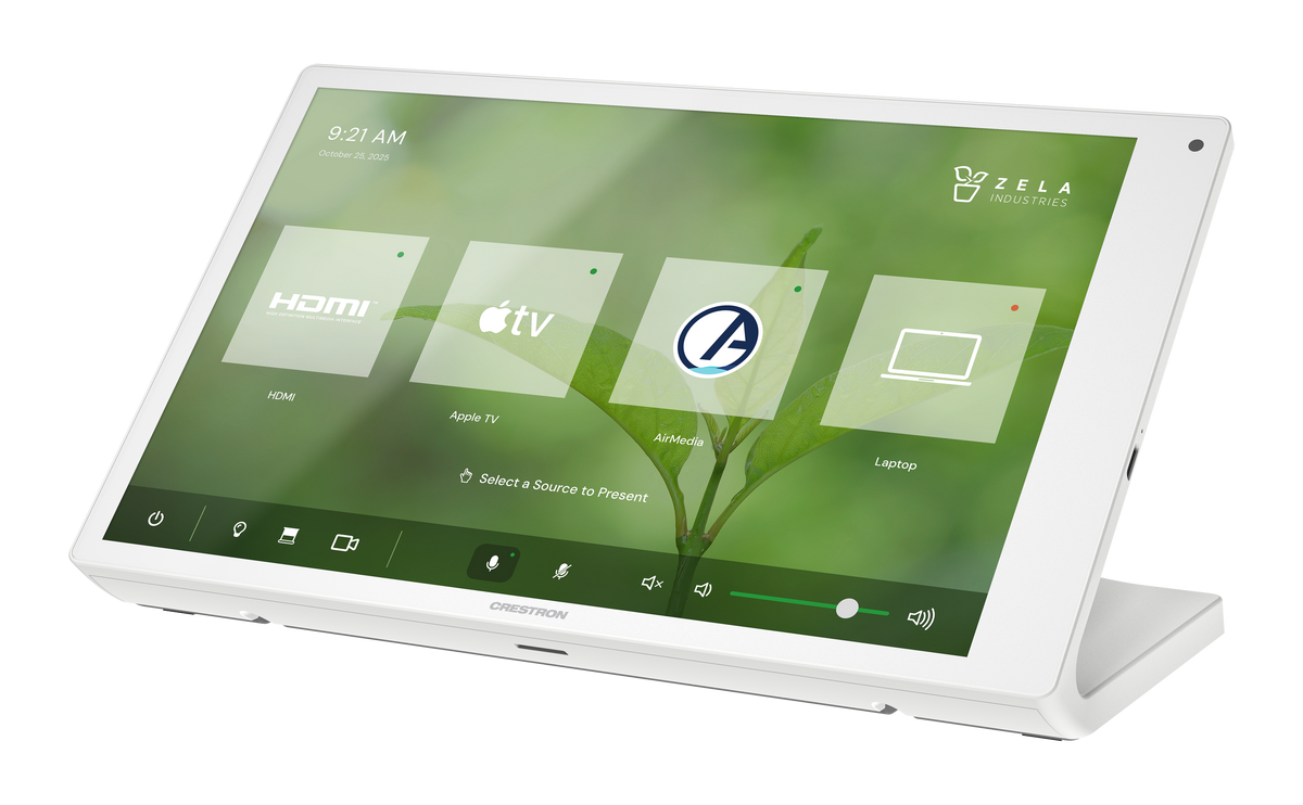 Crestron TS-1080-W - 10.1 in. Tabletop Touch Screen, White