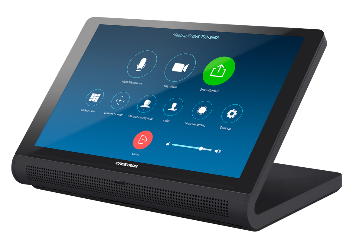Crestron TS-770-B-S - 7 in. Tabletop Touch Screen, Black Smooth