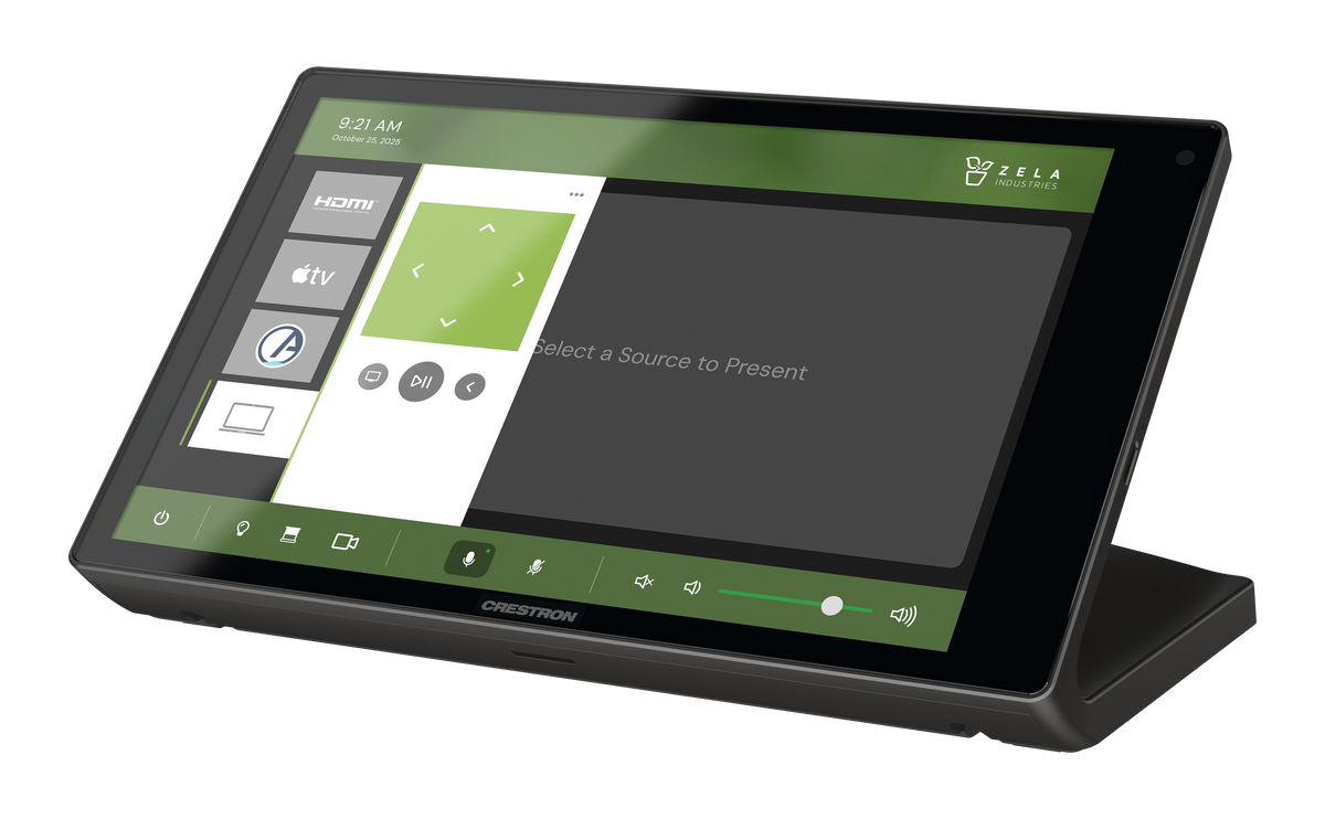 Crestron TS-880-B - 8.1 in. Tabletop Touch Screen, Black