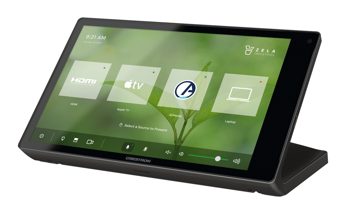 Crestron TS-880-B - 8.1 in. Tabletop Touch Screen, Black