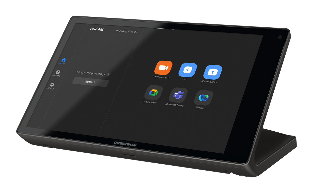 Crestron TS-880-GV-B - 8.1 in. Tabletop Touch Screen, Government Version