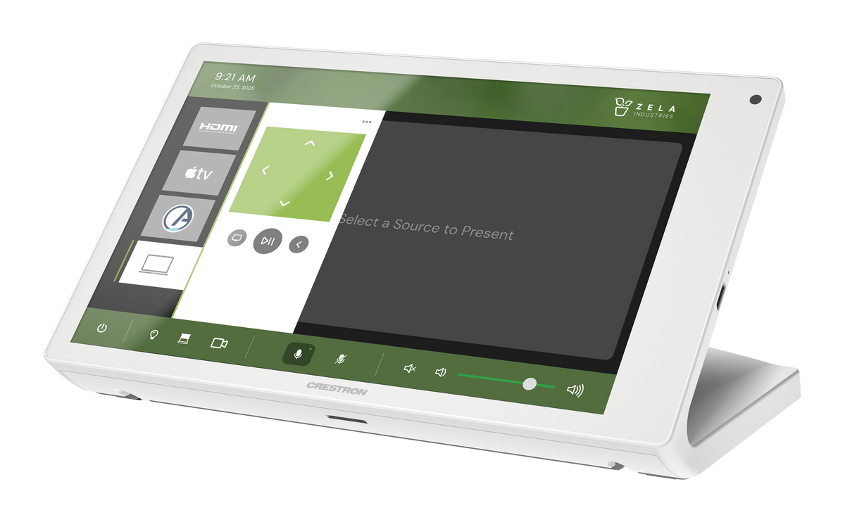 Crestron TS-880-W - 8.1 in. Tabletop Touch Screen, White