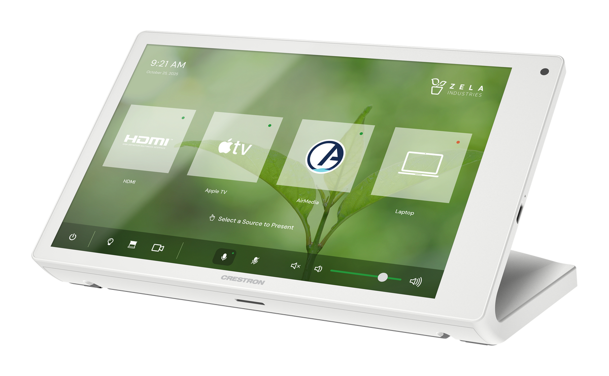 Crestron TS-880-W - 8.1 in. Tabletop Touch Screen, White