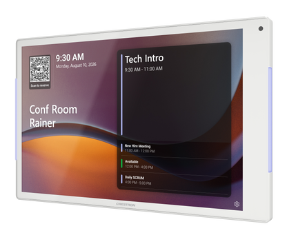 Crestron TSS-1080-W - 10.1 in. Room Scheduling Touch Screen, White