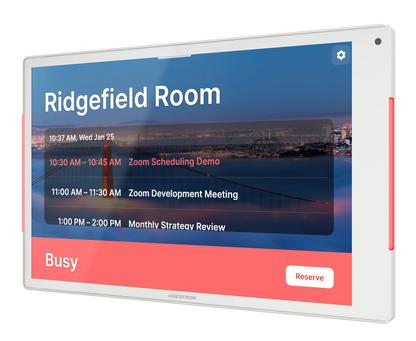 Crestron TSS-1080-W - 10.1 in. Room Scheduling Touch Screen, White
