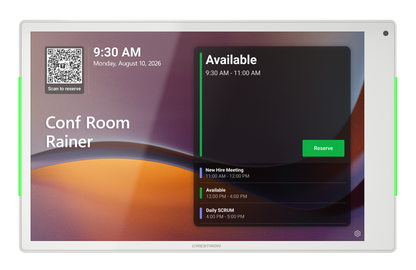 Crestron TSS-1080-W - 10.1 in. Room Scheduling Touch Screen, White