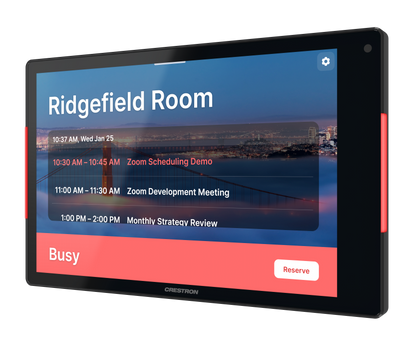 Crestron TSS-880-B - 8.1 in. Room Scheduling Touch Screen, Black