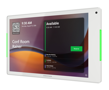 Crestron TSS-880-W - 8.1 in. Room Scheduling Touch Screen, White