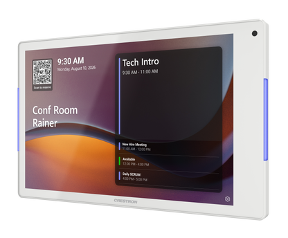 Crestron TSS-880-W - 8.1 in. Room Scheduling Touch Screen, White