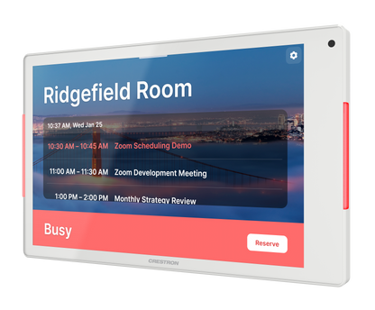 Crestron TSS-880-W - 8.1 in. Room Scheduling Touch Screen, White