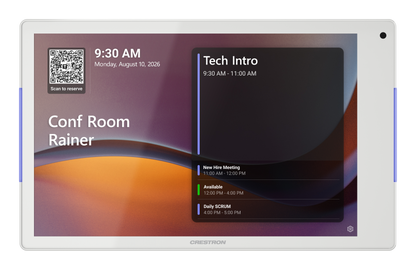 Crestron TSS-880-W - 8.1 in. Room Scheduling Touch Screen, White