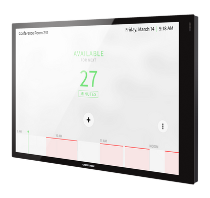 Crestron TSW-1070-B-S - 10.1 in. Wall Mount Touch Screen, Black Smooth