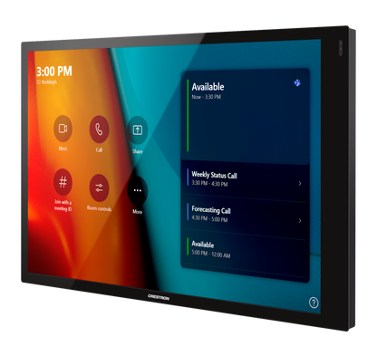 Crestron TSW-1070-B-S - 10.1 in. Wall Mount Touch Screen, Black Smooth