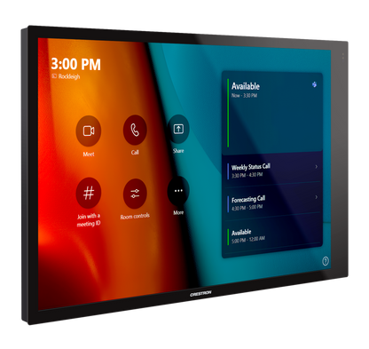 Crestron TSW-1070-B-S - 10.1 in. Wall Mount Touch Screen, Black Smooth