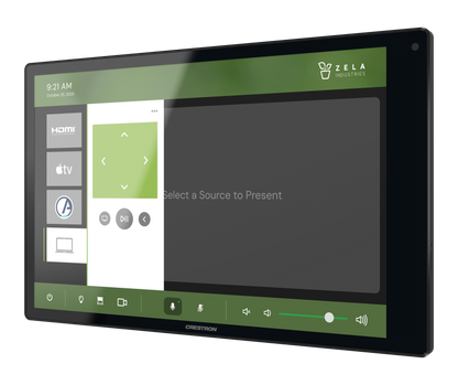 Crestron TSW-1080-B - 10.1 in. Wall Mount Touch Screen, Black
