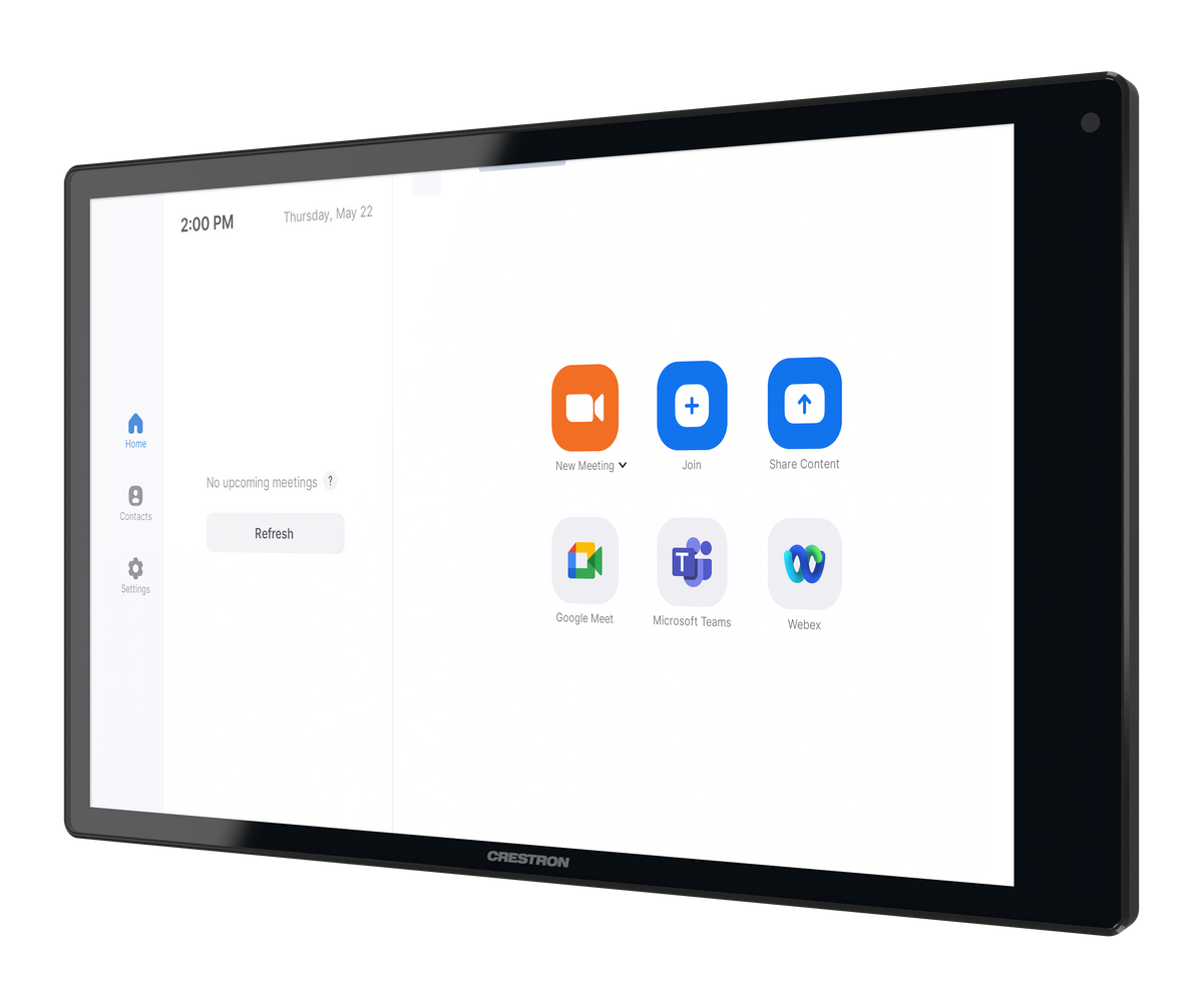 Crestron TSW-1080-UC-B - 10.1 in. Wall Mount Touch Screen, Unified Communication Version