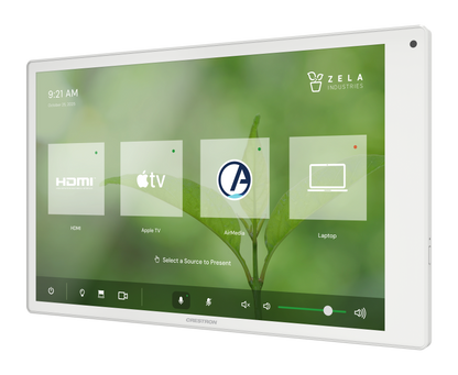 Crestron TSW-1080-W - 10.1 in. Wall Mount Touch Screen, White