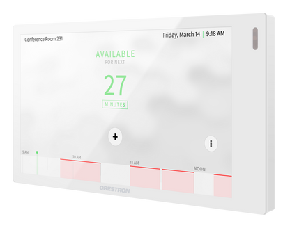 Crestron TSW-570-W-S - 5 in. Wall Mount Touch Screen, White Smooth