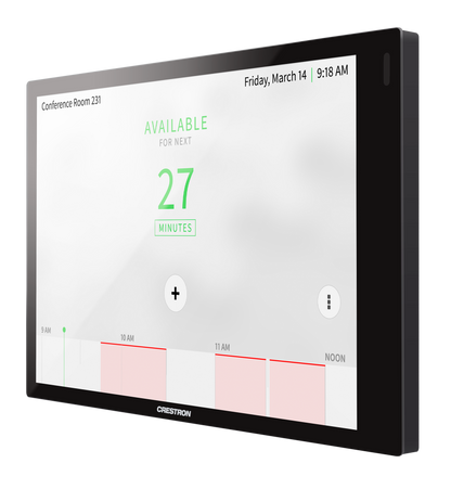 Crestron TSW-770-B-S - 7 in. Wall Mount Touch Screen, Black Smooth