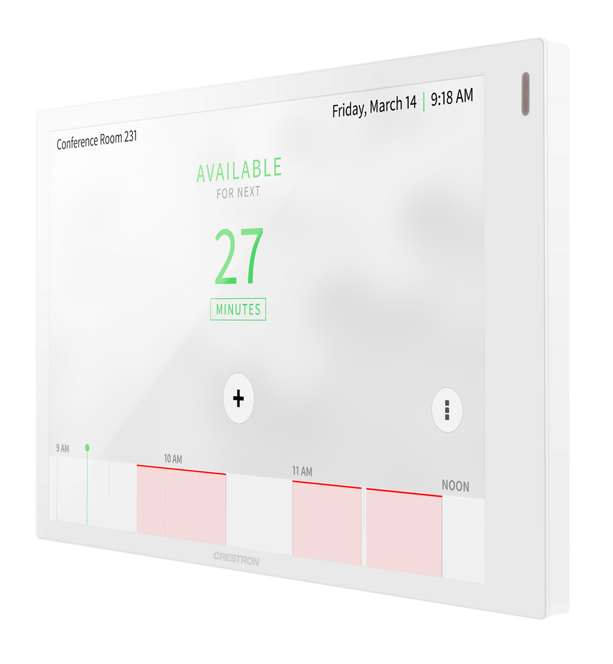 Crestron TSW-770-GV-W-S - 7 in. Wall Mount Touch Screen, Government Version, White Smooth
