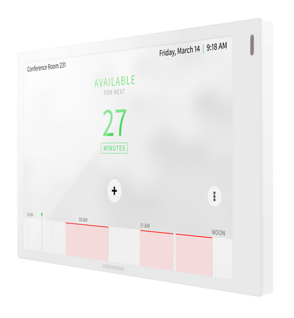 Crestron TSW-770-GV-W-S - 7 in. Wall Mount Touch Screen, Government Version, White Smooth