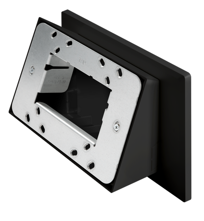 Crestron TSW-770/1070-MSMK-ANG-B-S - Multisurface Mount Kit for TSW-770 and TSW-1070 Series, Angled, Black Smooth
