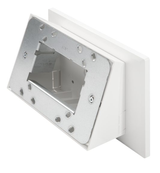 Crestron TSW-770/1070-MSMK-ANG-W-S - Multisurface Mount Kit for TSW-770 and TSW-1070 Series, Angled, White Smooth