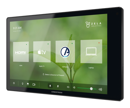 Crestron TSW-880-B - 8.1 in. Wall Mount Touch Screen, Black