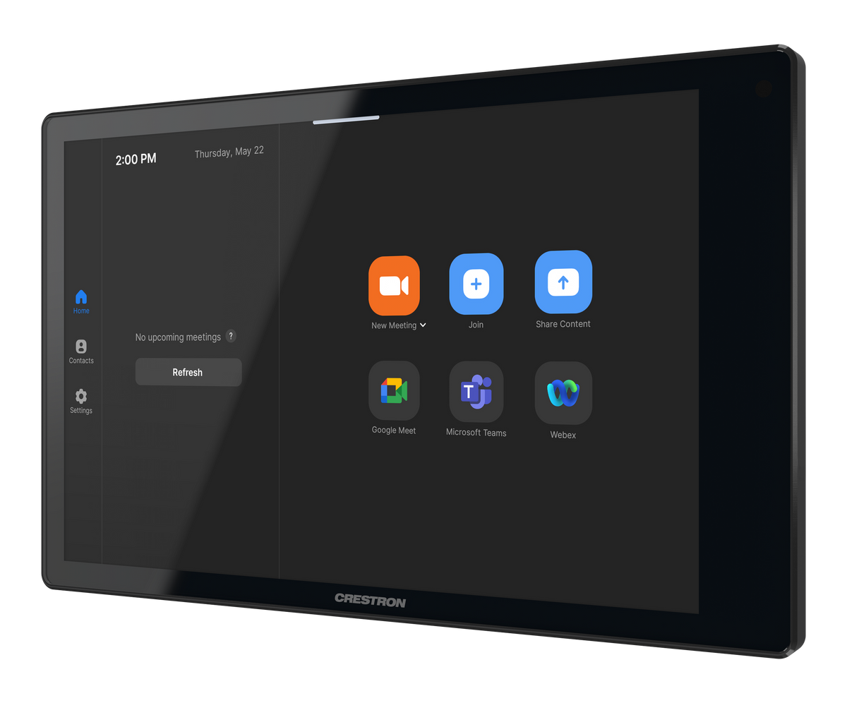 Crestron TSW-880-GV-B - 8.1 in. Wall Mount Touch Screen, Government Version
