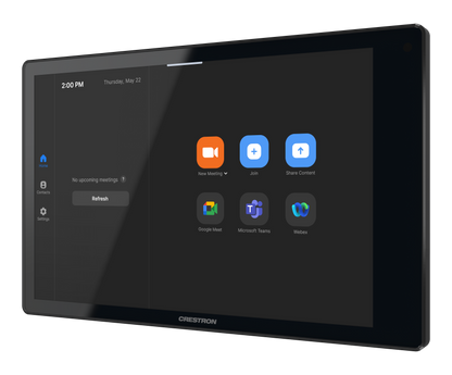 Crestron TSW-880-GV-B - 8.1 in. Wall Mount Touch Screen, Government Version