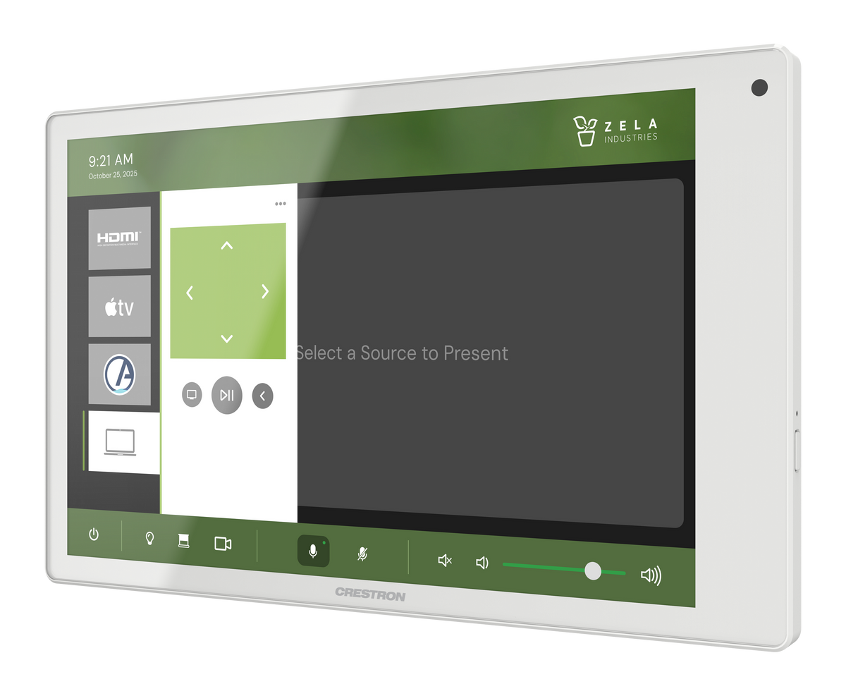 Crestron TSW-880-W - 8.1 in. Wall Mount Touch Screen, White