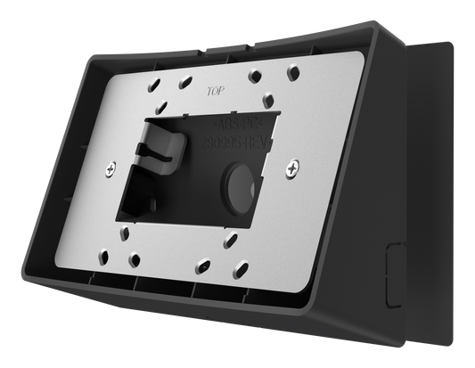 Crestron TSW-880/1080-MSMK-ANG-B - Multisurface Mount Kit for TSW-880 and TSW-1080 Series, Angled, Black