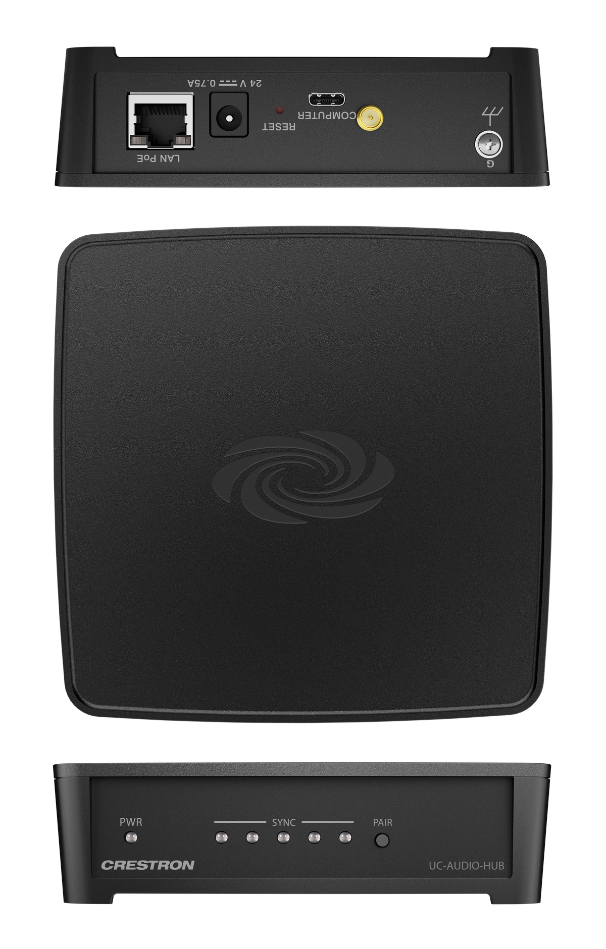 Crestron UC-AUDIO-HUB-DR1 - Crestron Flex Hub Wireless Transceiver