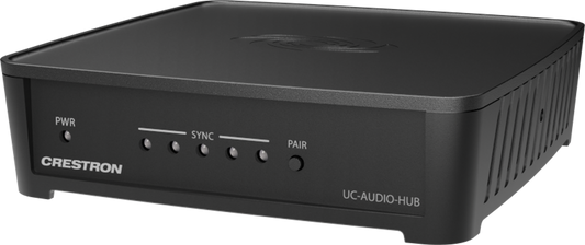 Crestron UC-AUDIO-1-B-DR1 KIT - Crestron Flex Pod Wireless Audio Kit with Hub and Pod, Black